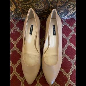 Alex Marie Cream heels SO COMFY!
